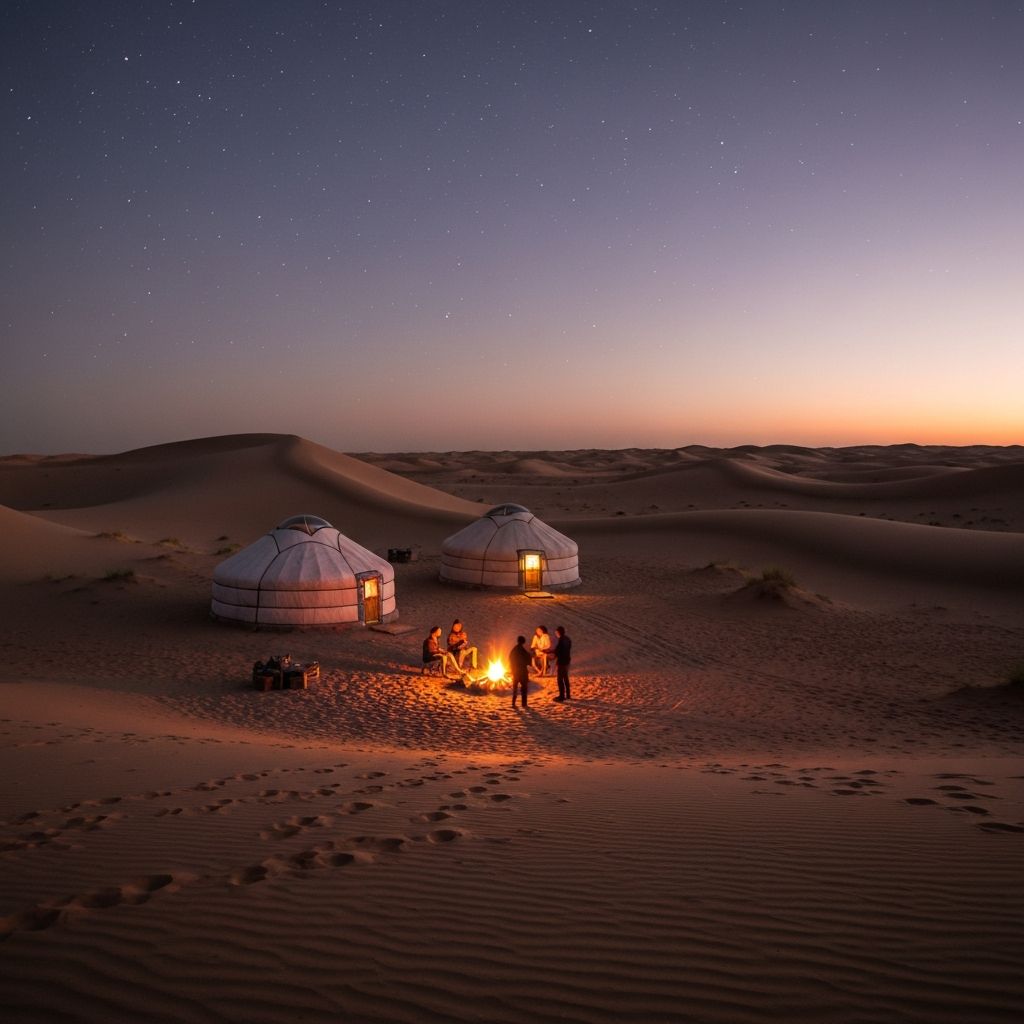 2-Day Yurt Camping in Kyzylkum Desert